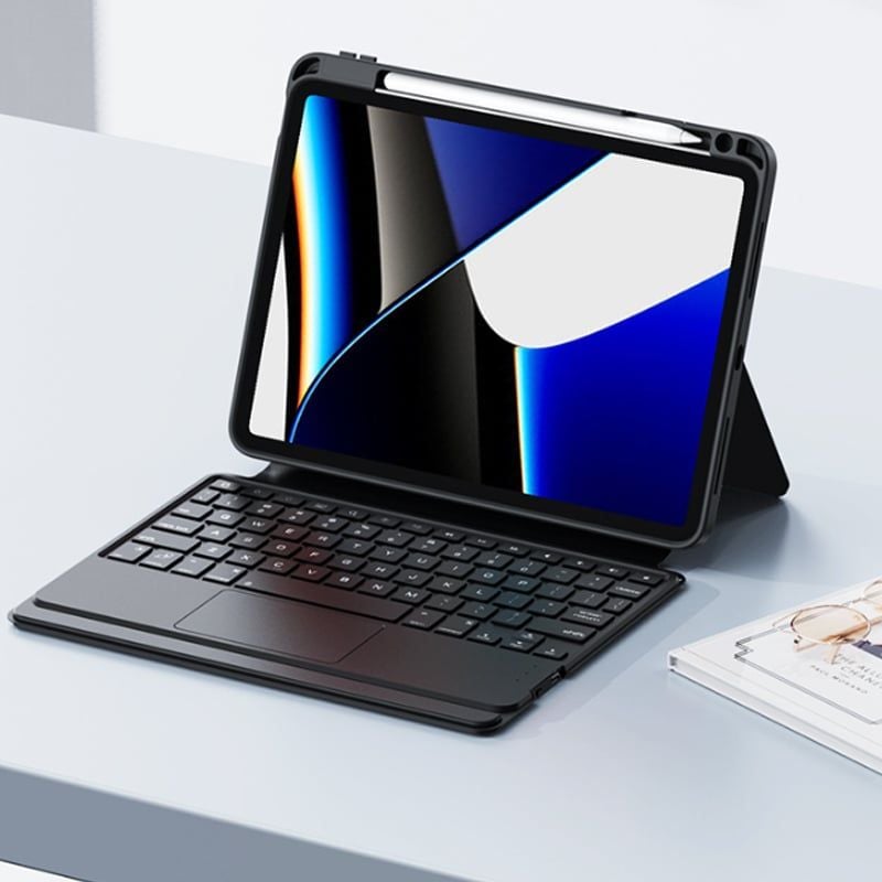 Bàn phím bluetooth kèm bao da cho iPad Pro11(2018-2022) Air4 Air5 Air6 10.9 HL-118C - Phụ Kiện Điện Tử Việt Nam Bàn phím bluetooth kèm bao da cho  iPad Pro11(2018-2022) Air4 Air5 Air6 10.9 HL-118C