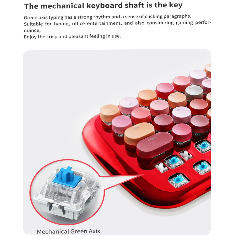 Bàn phím cơ bluetooth nhiều màu LUSC Coca cola chính hãng Mofii - Phụ Kiện Điện Tử Việt Nam