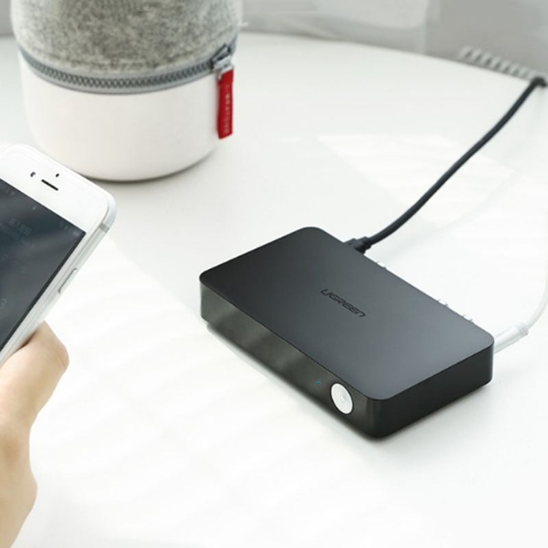 Bộ nhận và phát Blueooth V4.2 từ Smartphone, TAB, Laptop ra Loa, Ampli âm thanh HIFI UGREEN 40856 - Phụ Kiện Điện Tử Việt Nam dau nhan bluetooth cho loa, ampli ugreen 40856