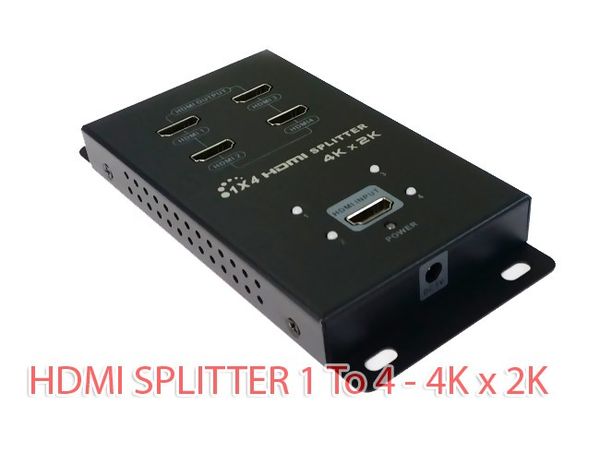 Bộ chia HDMI 1x4 Port, chuẩn 1.4 - 4K x 2K, HDCP, 3D - Phụ Kiện Điện Tử Việt Nam Bộ chia HDMI 1x4 Port, chuẩn 1.4 - 4K x 2K, HDCP, 3D - Phụ Kiện Điện Tử Việt Nam