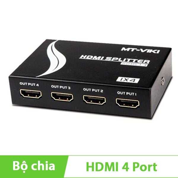 Bộ chia HDMI splitter V1.4 2 port 4K30Hz 3D MT-VIKI MT-SP102M - Phụ Kiện Điện Tử Việt Nam Bộ chia HDMI splitter V1.4 2 port 4K30Hz 3D MT-VIKI MT-SP102M - Phụ Kiện Điện Tử Việt Nam