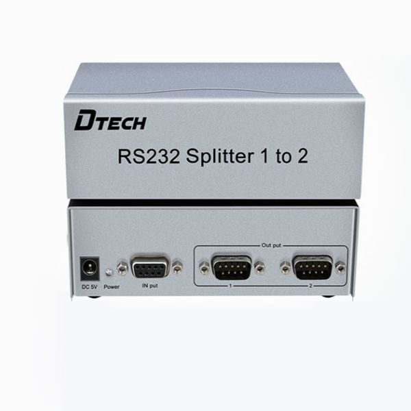 Bộ chia cổng RS232 1 ra 2 có cấp nguồn chính hãng DTECH DT-5047 - Phụ Kiện Điện Tử Việt Nam Bộ chia cổng RS232 1 ra 2 có cấp nguồn chính hãng DTECH DT-5047 - Phụ Kiện Điện Tử Việt Nam