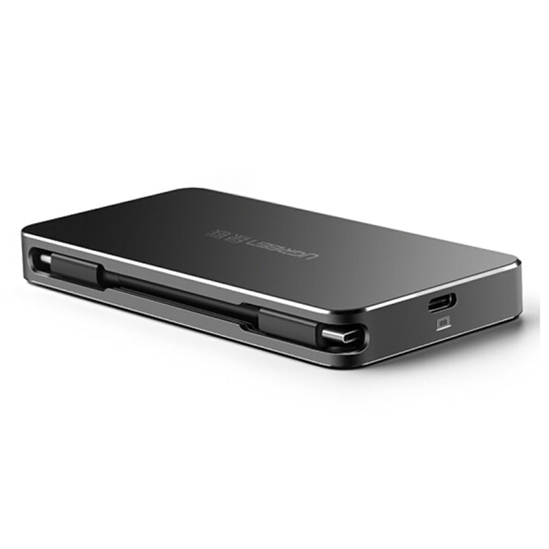 Chuyển đổi USB-C ra Display port HDMI VGA 1080P - 2 cổng USB 3.0 1 cổng USB TYPE-C power UGREEN 40872 - Phụ Kiện Điện Tử Việt Nam bo chuyen doi da nang displayport ra hdmi/vga/displayport UGREEN 40872