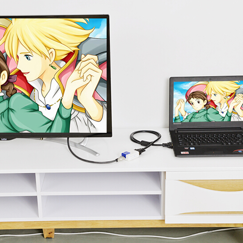 Bộ chuyển VGA Audio 3.5mm sang HDMI 1080P UGREEN 40224 - Phụ Kiện Điện Tử Việt Nam bo chuyen vga to hdmi ugreen 40224