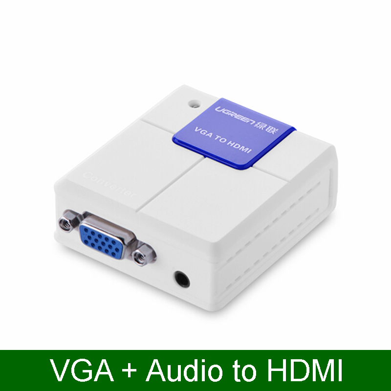 Bộ chuyển VGA Audio 3.5mm sang HDMI 1080P UGREEN 40224 - Phụ Kiện Điện Tử Việt Nam bo chuyen vga to hdmi ugreen 40224