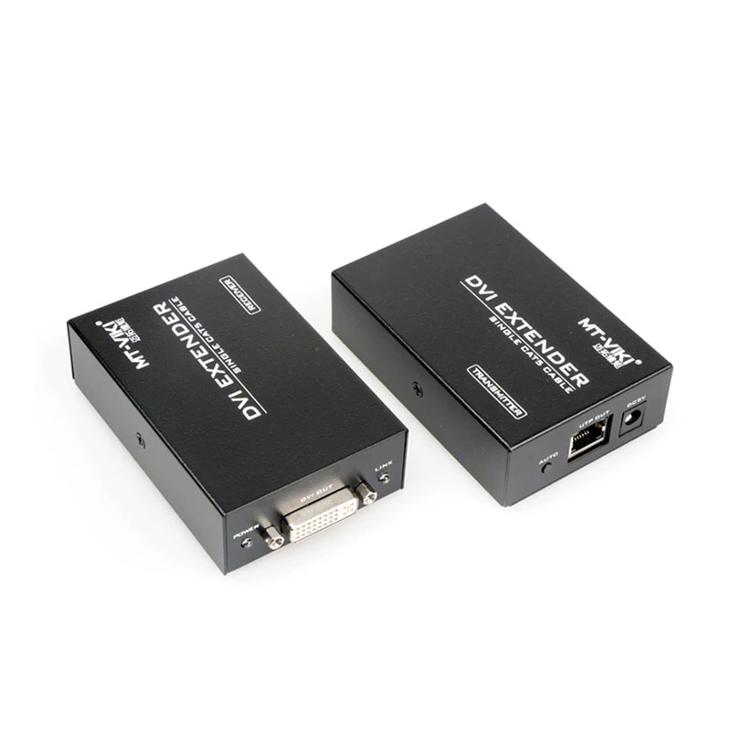 Bộ khuếch đại DVI-I 24+5 qua cáp mạng Over Ethernet 100-150 mét MT-VIKI MT-DV100 - Phụ Kiện Điện Tử Việt Nam bo keo dai dvi qua cap mang 100 met mt-viki mt-dv100