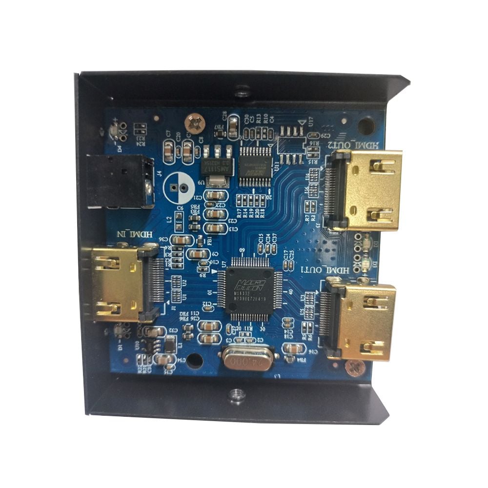 Bộ chia HDMI splitter V1.4 2 port 4K30Hz 3D Veggieg V-HD06 - Phụ Kiện Điện Tử Việt Nam Bộ chia HDMI splitter V1.4 2 port 4K30Hz 3D Veggieg V-HD06 - Phụ Kiện Điện Tử Việt Nam