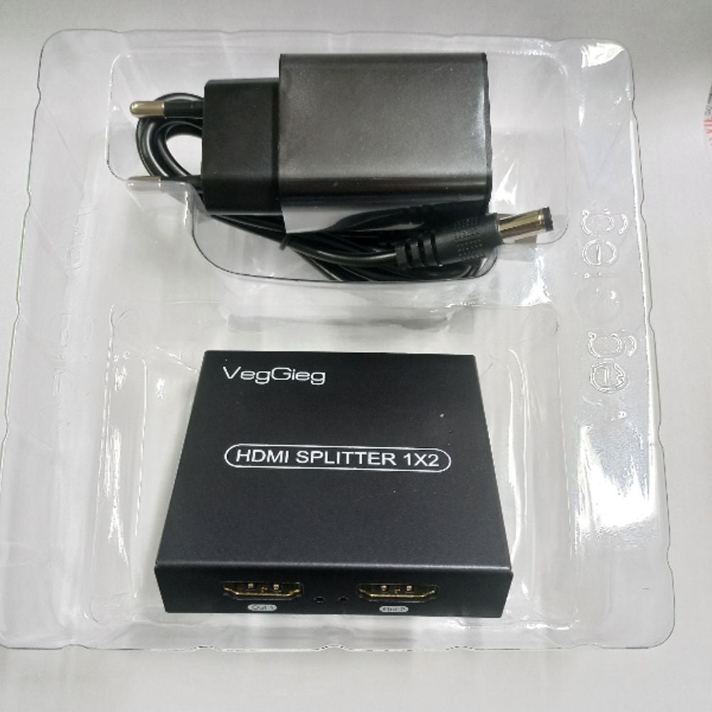 Bộ chia HDMI splitter V1.4 2 port 4K30Hz 3D Veggieg V-HD06 - Phụ Kiện Điện Tử Việt Nam Bộ chia HDMI splitter V1.4 2 port 4K30Hz 3D Veggieg V-HD06 - Phụ Kiện Điện Tử Việt Nam