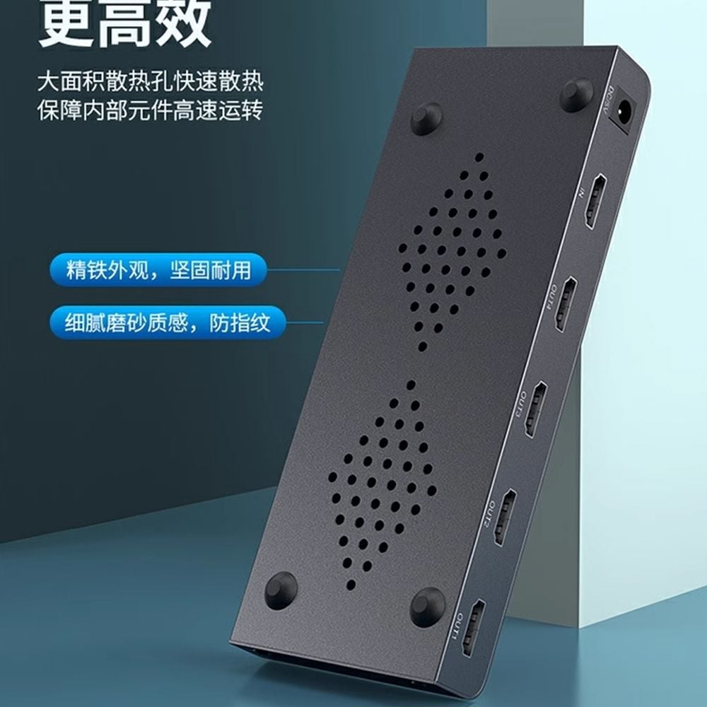 Bộ chia cổng HDMI 1 ra 8 4K2K@30Hz 3D chính hãng Unitek V132A - Phụ Kiện Điện Tử Việt Nam Bộ chia cổng HDMI 1 ra 8 4K2K@30Hz 3D chính hãng Unitek V132A - Phụ Kiện Điện Tử Việt Nam