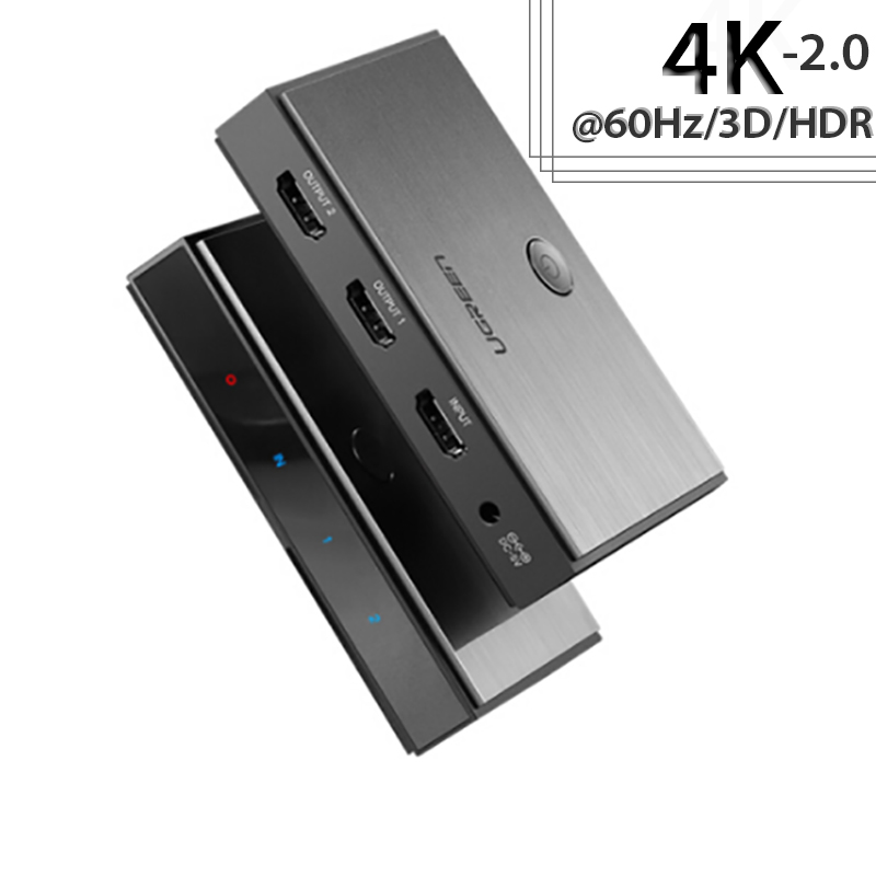 Bộ chia HDMI Ugreen 2.0 4K 60Hz