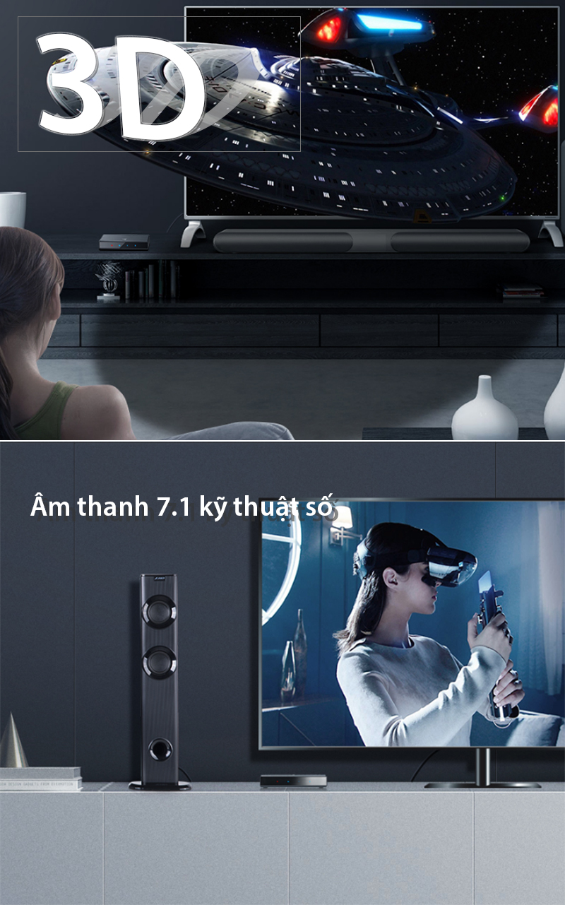 bo chia hdmi 2.0 4k 1 ra 2 ugreen 50707