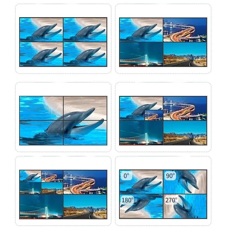 Bộ chia màn hình ma trận 4x4 hỗ trợ Multi View MT-Viki MT-HD44LH - Phụ Kiện Điện Tử Việt Nam