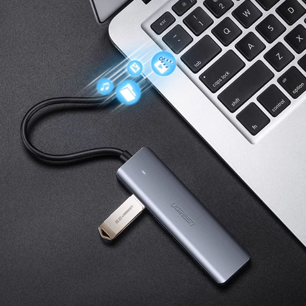 Bộ Chia USB type C ra 4 Cổng USB 3.0 Chính Hãng Ugreen 70336 CM219 - Phụ Kiện Điện Tử Việt Nam Bộ Chia USB type C ra 4 Cổng USB 3.0 Chính Hãng Ugreen 70336 CM219 - Phụ Kiện Điện Tử Việt Nam