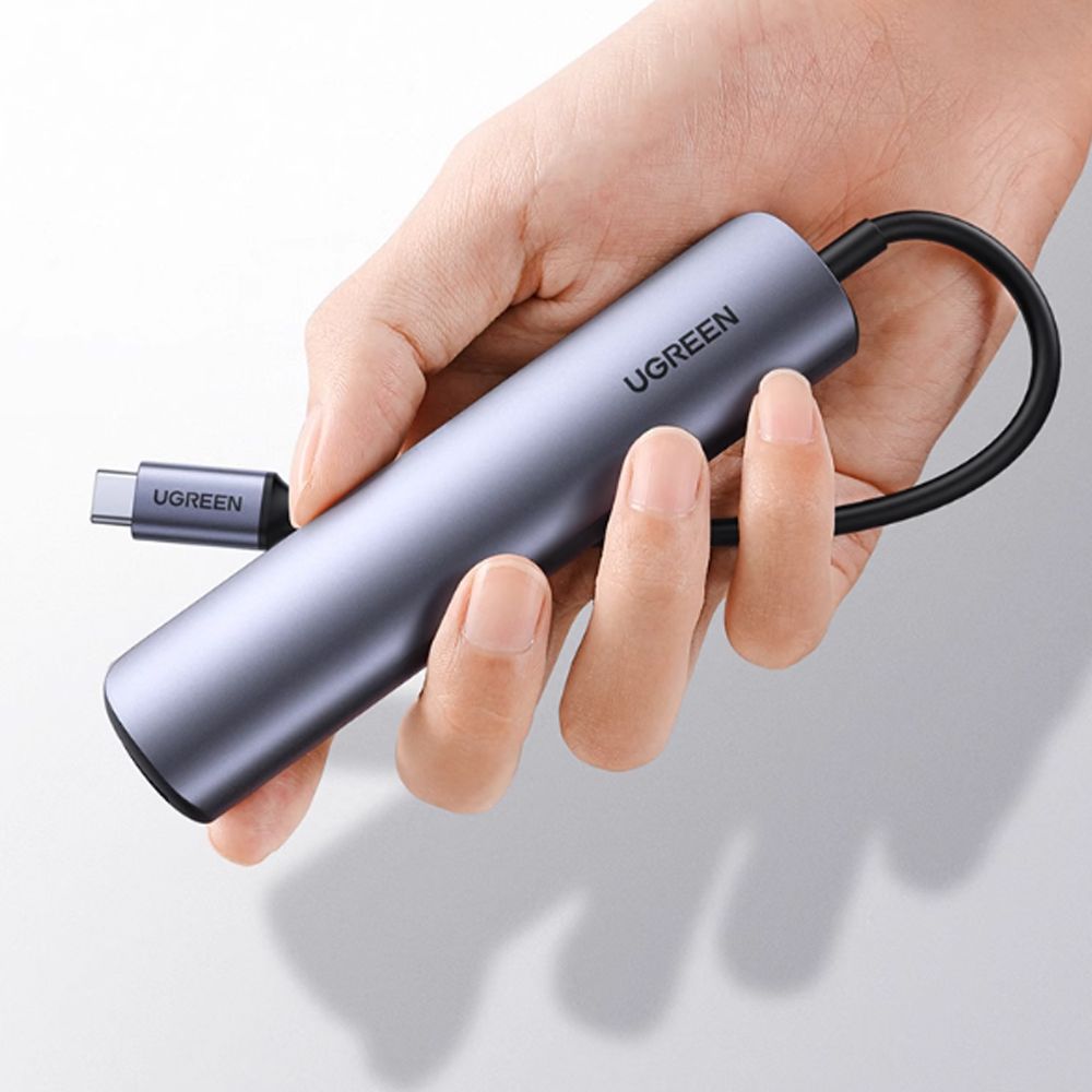 Bộ chia USB typeC ra HDMI 4K@30Hz và 4 cổng USB 3.0 chính hãng Ugreen 20197 - Phụ Kiện Điện Tử Việt Nam Bộ chia USB typeC ra HDMI 4K@30Hz và 4 cổng USB 3.0 chính hãng Ugreen 20197 - Phụ Kiện Điện Tử Việt Nam
