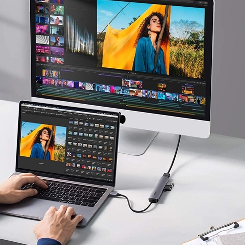 Bộ chia USB typeC ra HDMI 4K@30Hz và USB 3.0 USB 2.0 sạc 100W chính hãng Ugreen 15495 - Phụ Kiện Điện Tử Việt Nam