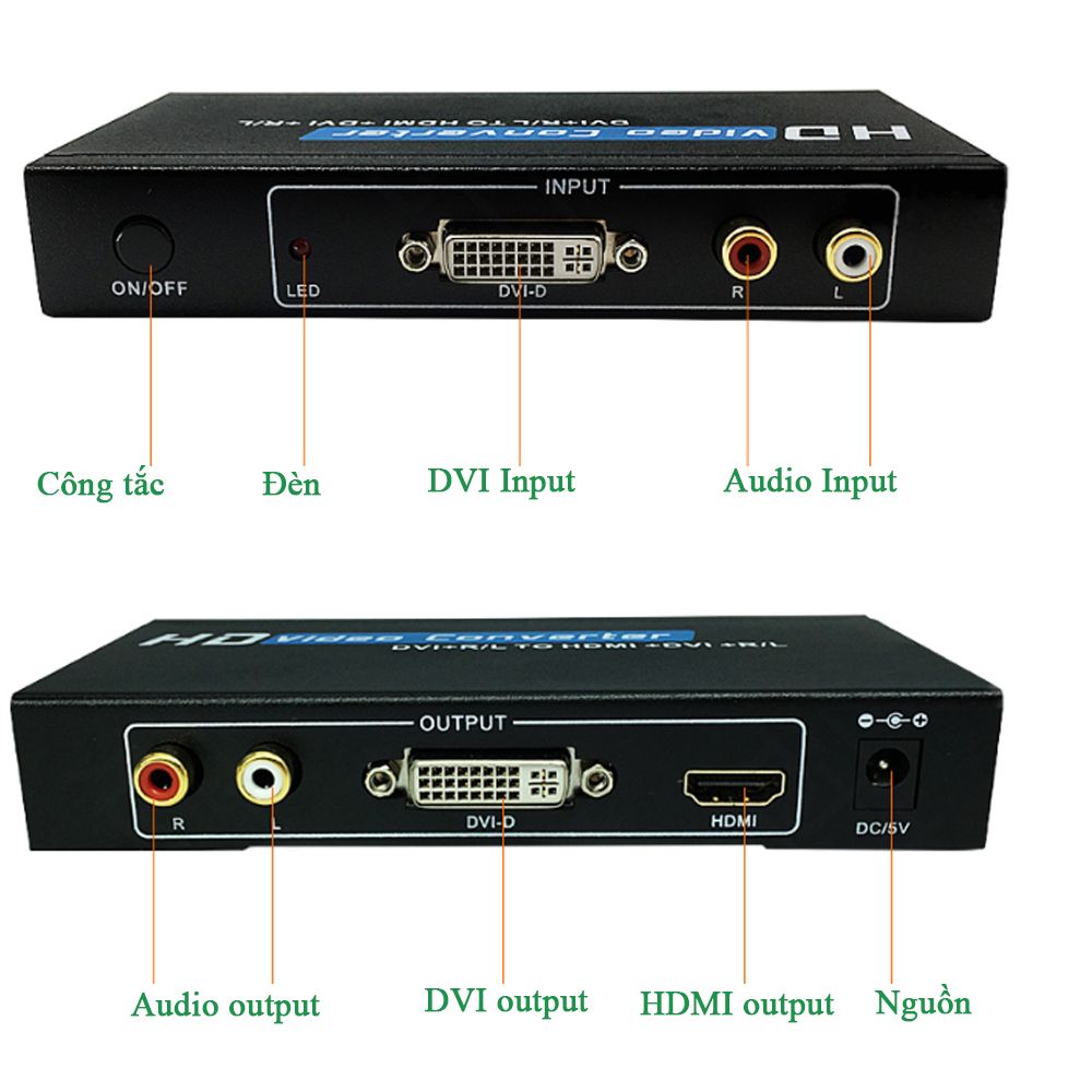 Bộ thiết bị chuyển đổi DVI Audio sang HDMI converter - Phụ Kiện Điện Tử Việt Nam Bộ thiết bị chuyển đổi DVI Audio sang HDMI converter - Phụ Kiện Điện Tử Việt Nam