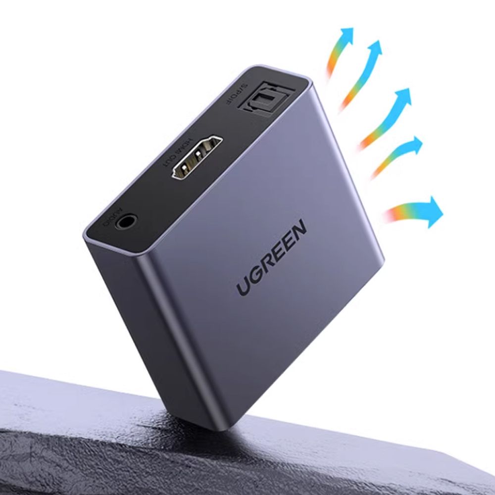Bộ chuyển HDMI ARC ra audio 3.5mm , audio quang SPDIF , HDMI 4K@30Hz Ugreen 60649 CM531 - Phụ Kiện Điện Tử Việt Nam Bộ chuyển HDMI ARC ra audio 3.5mm , audio quang SPDIF , HDMI 4K@30Hz Ugreen 60649 CM531 - Phụ Kiện Điện Tử Việt Nam
