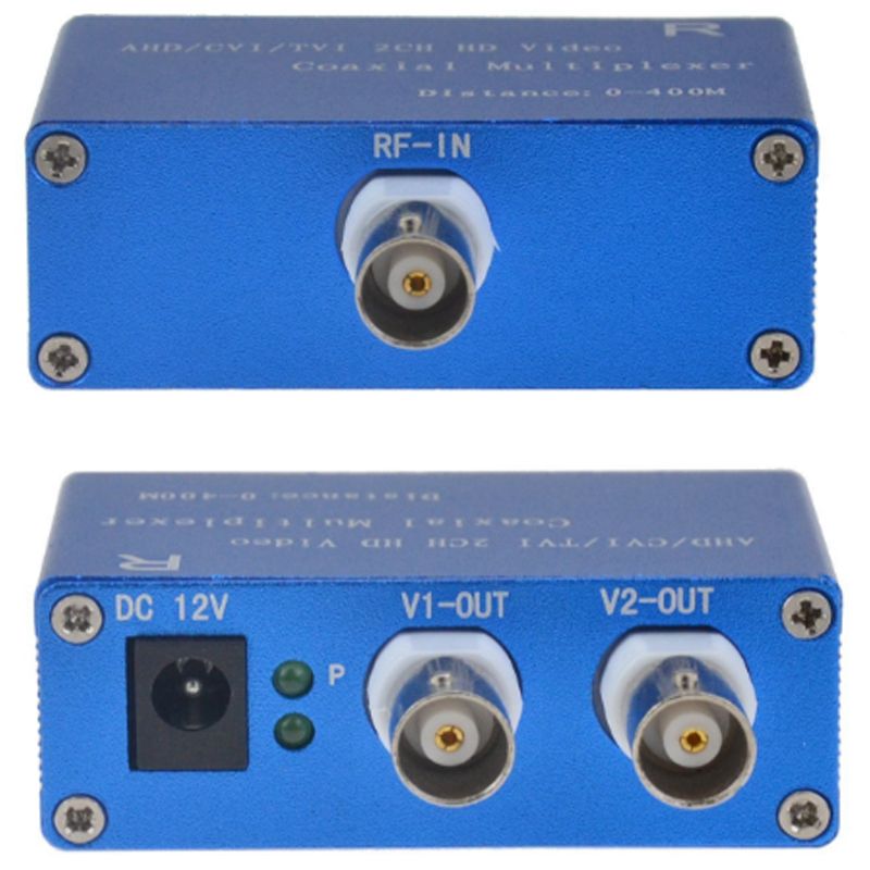 Bộ gộp 2 Camera AHD CVI TVI 720P 1080P đi trên 1 cáp đồng trục 400 mét HD-102 - Phụ Kiện Điện Tử Việt Nam