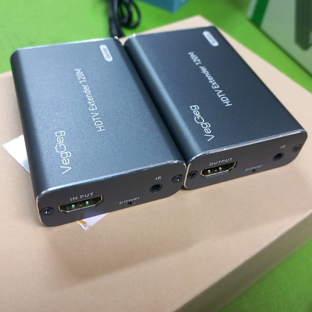 Bộ khuếch đại mở rộng HDMI 1080P qua dây cáp mạng 120 mét chính hãng VegGieg V-HD120 - Phụ Kiện Điện Tử Việt Nam Bộ khuếch đại mở rộng HDMI 1080P qua dây cáp mạng 120 mét chính hãng VegGieg V-HD120 - Phụ Kiện Điện Tử Việt Nam