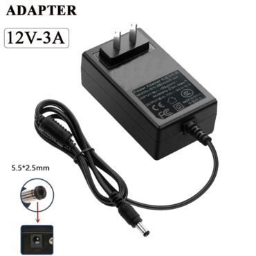 Bộ chuyển nguồn Adapter 12V-3A 36W chân 5.5*2.5mm ZB120300-3DE - Phụ Kiện Điện Tử Việt Nam