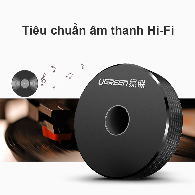 Đầu nhận bluetoth V4.2 cho Loa Amplifier âm thanh Hi-Fi thiết kế nhỏ gọn Ugreen 40968 - Phụ Kiện Điện Tử Việt Nam