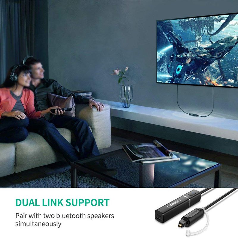 Bộ phát Bluetooth music Optical 5.1 HIFI từ Smart TV-TV box andoird ra Loa Amplifier Tai nghe Bluetooth UGREEN 50213 - Phụ Kiện Điện Tử Việt Nam