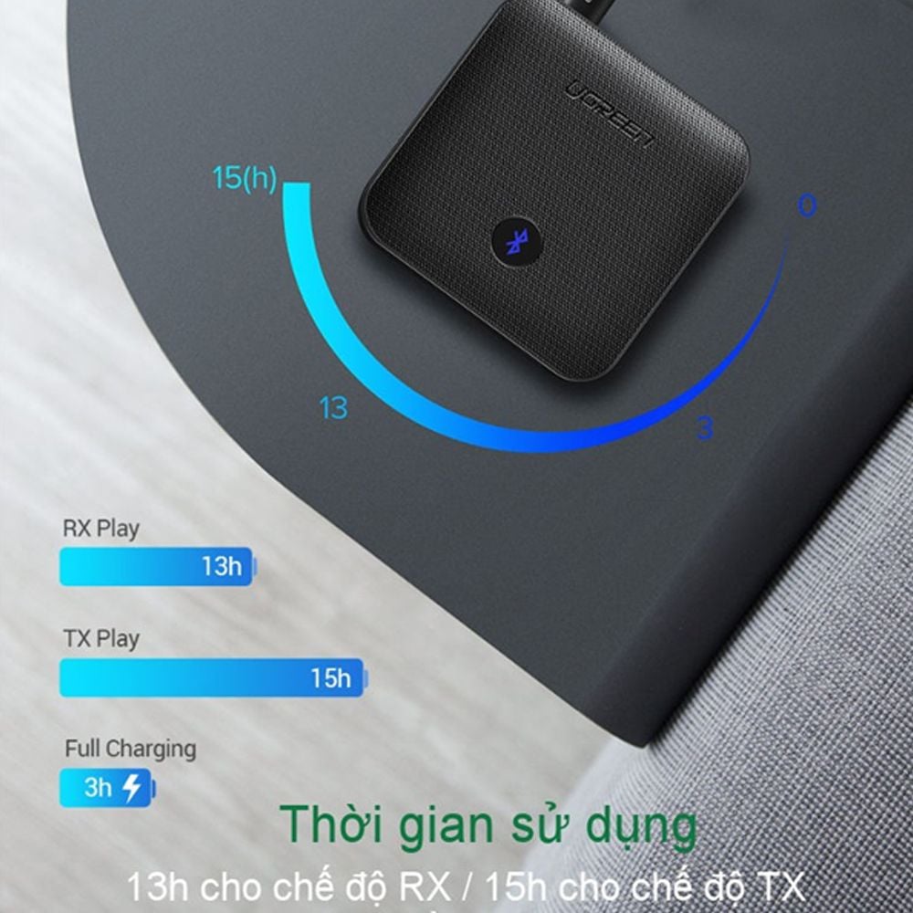 Bộ nhận và phát Bluetooth 5.0 hỗ trợ SPDIF Optical và APTX UGREEN 70158 CM144 - Phụ Kiện Điện Tử Việt Nam Bộ nhận và phát Bluetooth 5.0 hỗ trợ SPDIF Optical và APTX UGREEN 70158 CM144 - Phụ Kiện Điện Tử Việt Nam