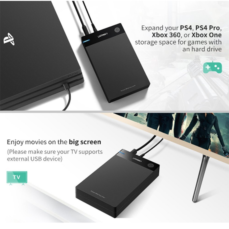HDD box SATA III USB 3.0 dùng cho ổ cứng 2.5 và 3.5 inches UGREEN 50422 - Phụ Kiện Điện Tử Việt Nam hdd box 2.5/3.5 inches SATA USB 3.0 UGREEN