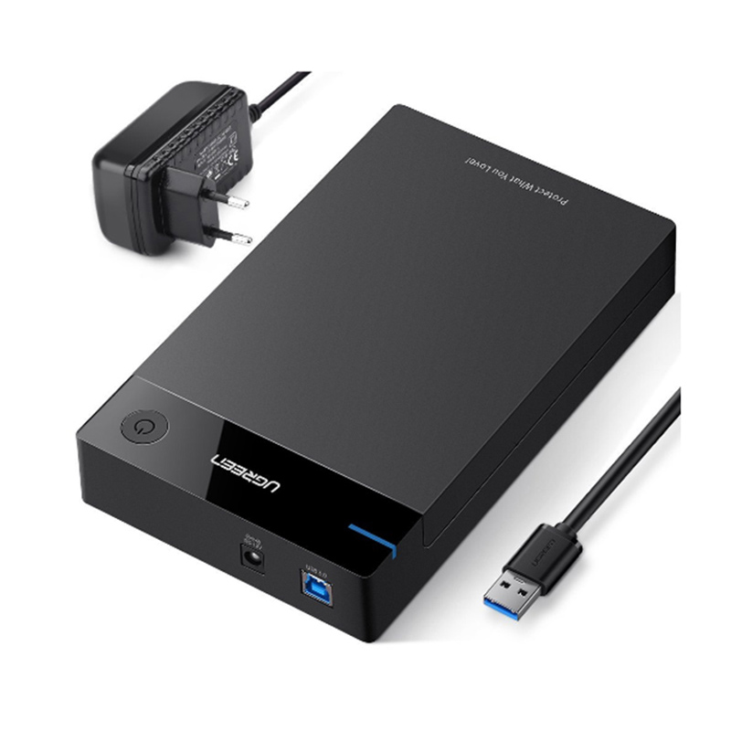 HDD box SATA III USB 3.0 dùng cho ổ cứng 2.5 và 3.5 inches UGREEN 50422 - Phụ Kiện Điện Tử Việt Nam hdd box 2.5/3.5 inches SATA USB 3.0 UGREEN