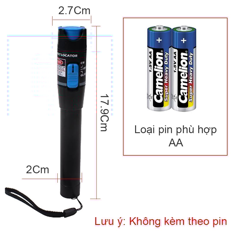 but test cap quang 5km