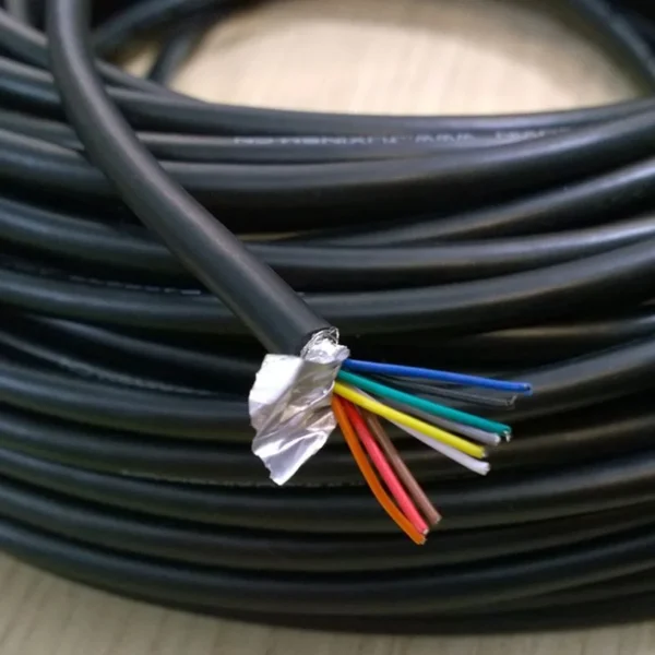 Cáp 10 lõi hàn dây tín hiệu điều khiển RS232 DB9 28AWG HD-Link YL-9C28AB