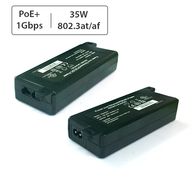 Nguồn PoE+ 48-56V/35W gigabit 802.3af/at Tafit PSE802GT - Phụ Kiện Điện Tử Việt Nam nguon poe 48-56v-30-35w taft pse802gt