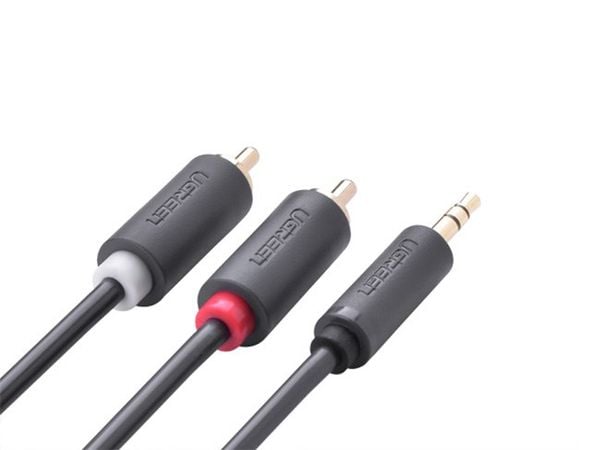 Cáp Audio 3.5mm to 2 RCA - Dây âm thanh 1 đầu 3,5mm ra 2 đầu AV hoa sen 0.5 Mét | 1 Mét | 1,5 Mét | 2 Mét ... 8 Mét | 10 Mét - Phụ Kiện Điện Tử Việt Nam