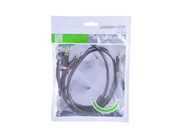 Cáp Audio 3.5mm to 2 RCA - Dây âm thanh 1 đầu 3,5mm ra 2 đầu AV hoa sen 0.5 Mét | 1 Mét | 1,5 Mét | 2 Mét ... 8 Mét | 10 Mét - Phụ Kiện Điện Tử Việt Nam