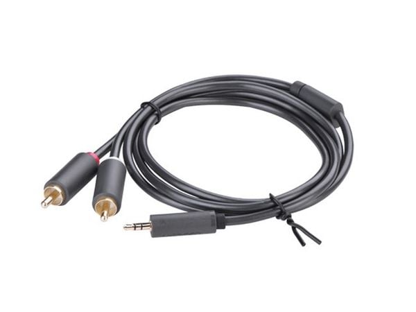 Cáp Audio 3.5mm to 2 RCA - Dây âm thanh 1 đầu 3,5mm ra 2 đầu AV hoa sen 0.5 Mét | 1 Mét | 1,5 Mét | 2 Mét ... 8 Mét | 10 Mét - Phụ Kiện Điện Tử Việt Nam