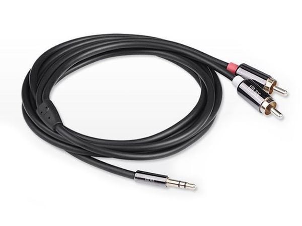 Cáp Audio 3.5mm to 2 RCA UGREEN mạ vàng 24k 1.5M 2M 3M 5M - Phụ Kiện Điện Tử Việt Nam Cáp Audio 3.5mm to 2 RCA UGREEN mạ vàng 24k 1.5M 2M 3M 5M - Phụ Kiện Điện Tử Việt Nam