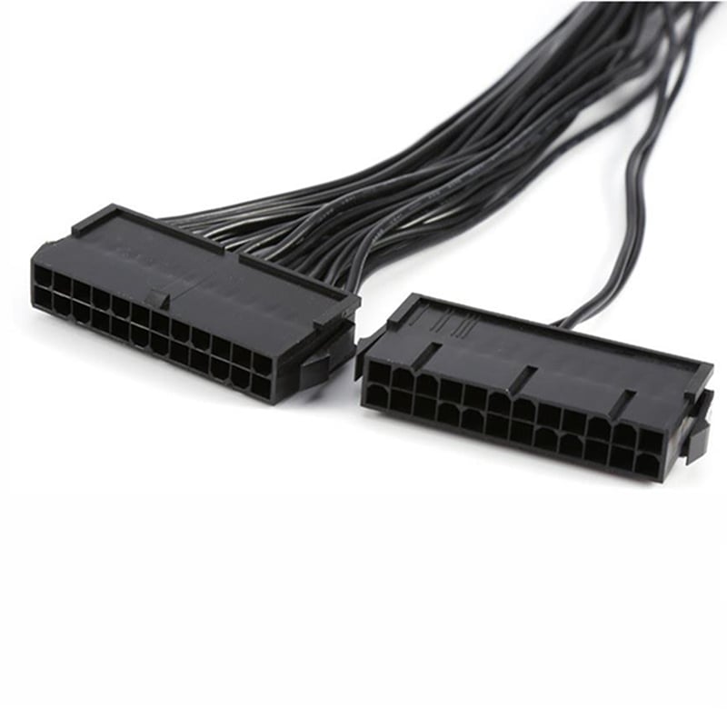 Cáp khởi động chạy 2 & 3 nguồn 24PIN ATX 20Cm - Phụ Kiện Điện Tử Việt Nam day khoi dong 2 nguon atx 24pin