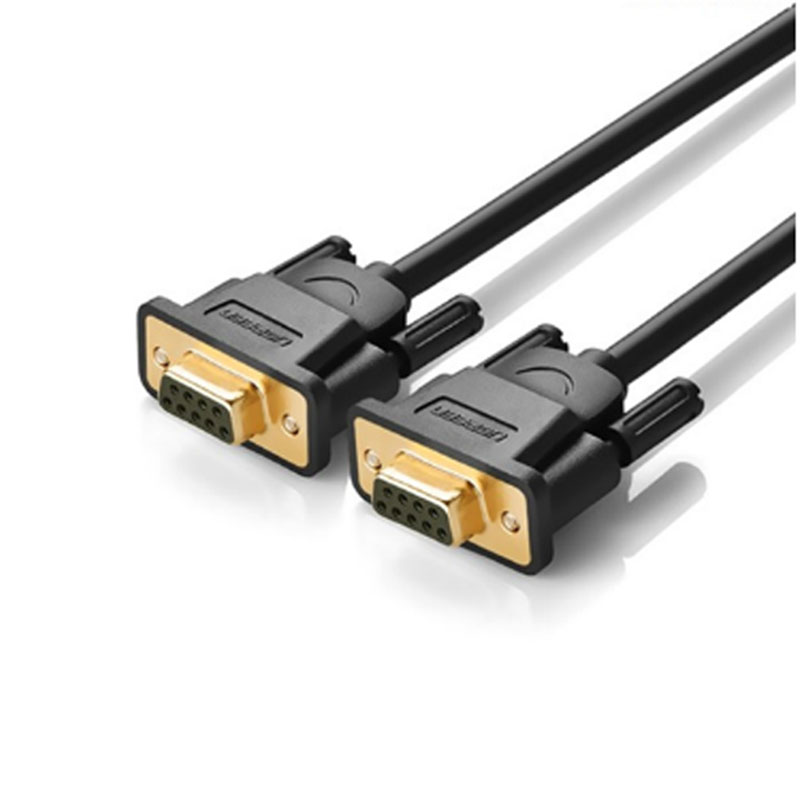 Cáp RS232 DB9 COM9 nối thẳng 2 đầu cái female - female UGREEN 1.5 mét và 5 mét - Phụ Kiện Điện Tử Việt Nam cap com 9 2 dau am ugreen
