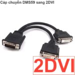 Cáp chuyển đổi DMS 59 sang 2 cổng HDMI - Cáp DMS59 sang 2 DVI