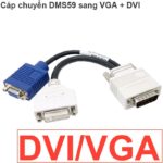 Cáp chuyển đổi DMS 59 sang 2 cổng HDMI - Cáp DMS59 sang DVI+VGA