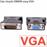 Cáp chuyển đổi DMS 59 sang 2 cổng HDMI - Đầu DMS59 sang VGA