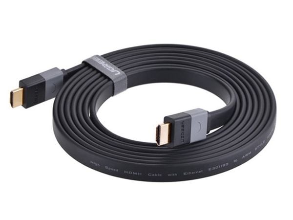 Cáp HDMI Ugreen dẹt mỏng vỏ nhựa 1M đến 10M hỗ trợ 3D 4K - Phụ Kiện Điện Tử Việt Nam Cáp HDMI Ugreen dẹt mỏng vỏ nhựa 1M đến 10M hỗ trợ 3D 4K - Phụ Kiện Điện Tử Việt Nam