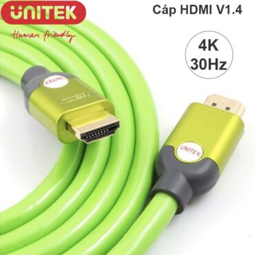 Cáp HDMI 4K 30Hz 1.5M  Unitek Y-C156GN - Phụ Kiện Điện Tử Việt Nam