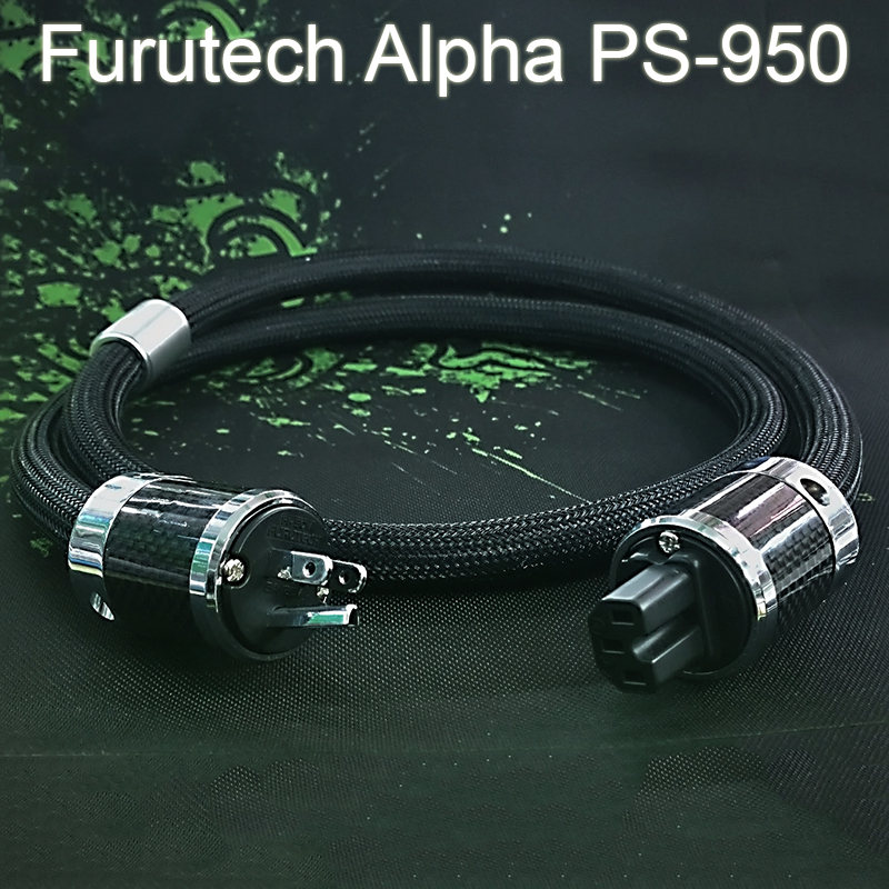 Cáp nguồn âm thanh cho Amplifier 1.5M 2M chính hãng Furutech Alpha PS-950 FL-50M - Phụ Kiện Điện Tử Việt Nam Cap nguon cho Amplifier Hi-end chinh hang Furutech