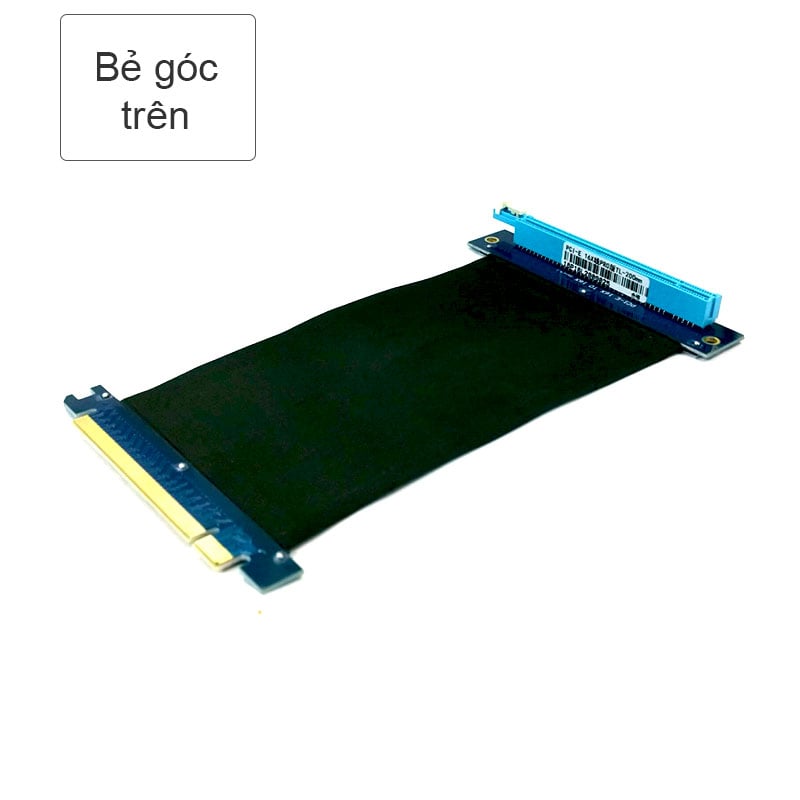 Cáp nối dài khe cắm PCI-Express 3.0 32Gbps 16X cho VGA card 20Cm bẻ góc trên (không cần cấp nguồn) - Phụ Kiện Điện Tử Việt Nam cap noi dai khe cam pci-e 16x