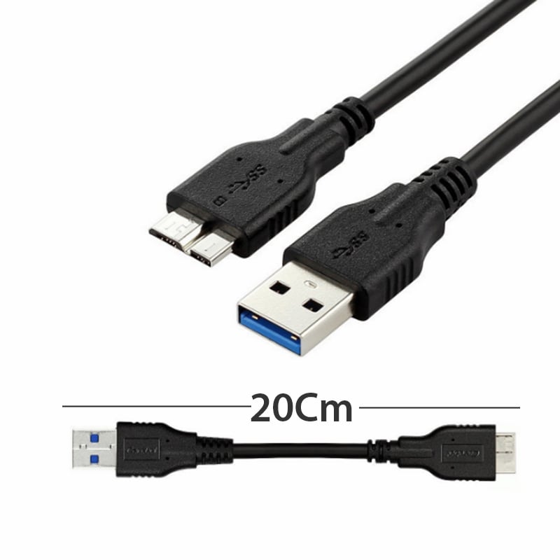 Cáp USB 3.0 AM sang Micro BM cho Ổ cứng di động 10Cm 20Cm - Phụ Kiện Điện Tử Việt Nam day usb cho o cung di dong