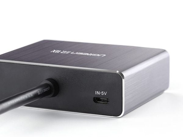 HDMI to VGA Audio 3.5mm Audio quang SPDIF 5.1 Ugreen 40282 có hỗ trợ nguồn - Phụ Kiện Điện Tử Việt Nam