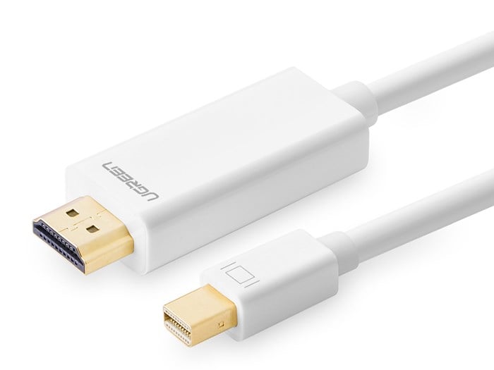 Dây cáp Mini Displayport Macbook Surface Thinkpad X1 Dell XPS sang HDMI TV Máy chiếu 3 mét Ugreen 10419 - Phụ Kiện Điện Tử Việt Nam Dây cáp Mini Displayport Macbook Surface Thinkpad X1 Dell XPS sang HDMI TV Máy chiếu 3 mét Ugreen 10419 - Phụ Kiện Điện Tử Việt Nam