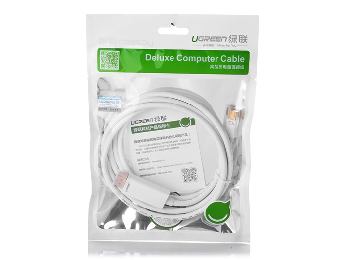 Dây cáp Mini Displayport Macbook Surface Thinkpad X1 Dell XPS sang HDMI TV Máy chiếu 3 mét Ugreen 10419 - Phụ Kiện Điện Tử Việt Nam Dây cáp Mini Displayport Macbook Surface Thinkpad X1 Dell XPS sang HDMI TV Máy chiếu 3 mét Ugreen 10419 - Phụ Kiện Điện Tử Việt Nam