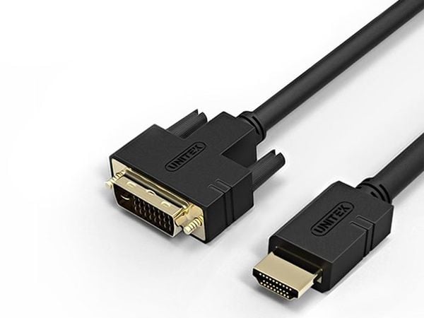 Cáp HDMI to DVI 24+1 UNITEK 1M-15M hỗ trợ full HD 1920*1080P, Cáp HDMI phụ kiện điện tử - Phụ Kiện Điện Tử Việt Nam Cáp HDMI to DVI 24+1 UNITEK 1M-15M hỗ trợ full HD 1920*1080P, Cáp HDMI phụ kiện điện tử - Phụ Kiện Điện Tử Việt Nam
